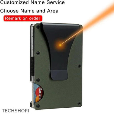 Carbon Fiber Card Holder Wallet - Slim, Secure and Stylish customized Name service - 0 by TechShopi - AirTag, AirTag-CardHolder, autopostr_pinterest_64772, autopostr_pinterest_64836, HomePage